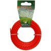 struna žacia 2.4mm 15m návin twist ROSA / silon do kosačky