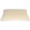 Vankúš z ovčej vlny prírodná Veľkosť 40 x 60 cm