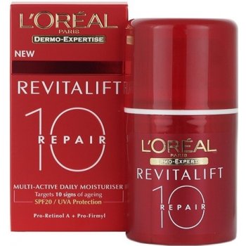 L'Oréal Revitalift Total Repair 10 SPF 20 Multi-regenerační a hydratační krém 50 ml