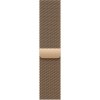 Apple Watch 46 mm zlatý milánsky ťah M/L MXMR3ZM/A