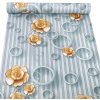 Samolepiace tapety 45 cm x 10 m IMPOL TRADE 9153 3D ruže s kruhmi Samolepiace tapety