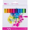Ecoline Brush Pen akvarelové perá základné odtiene 10 ks
