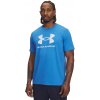 Pánske tričko Under Armour, SPORTSTYLE Modrá,Biela, M