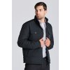 BUNDA GANT D1. CHANNEL QUILTED WINDCHEATER BLACK