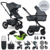 EASYWALKER Kočík kombinovaný Harvey5 Premium Mineral Grey XXL AIR + KIDDY Evoluna i-size 2 VP-F188400