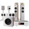 JBL kompletní 5.1.2 set pro dolby ATMOS - AV zesilovač + reproduktory + stojany, bílý (hasma7100hps260fsubb)