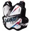 LEATT chránič na chrbát a hrudník - CHEST PROTECTOR 1.5 TORQUE - čierna/biela