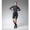 ALÉ Cyklistické nohavice krátke s trakmi - PR-E MAGIC COLOUR - čierna