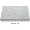 Semmelrock Carat santino 60x40x4,2cm, Farby antracit