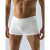 GINA Pánske bezšvové boxerky z bambusu s krátkou nohavičkou | 53004P - biela, L/XL