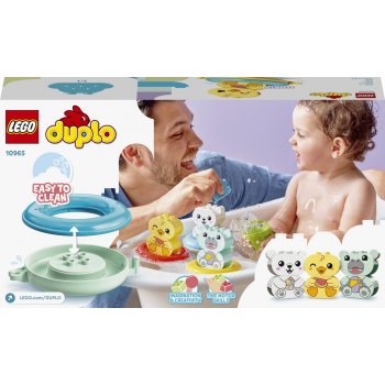 LEGO® DUPLO® 10965 Zábava vo vani : Plávajúci vláčik so zvieratkami