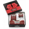 Proraso Red Vintage Primadopo krém na holenie 150 ml + Proraso krém pred holením 100 ml + Proraso voda po holení s vôňou santálového dreva 100 ml darčeková sada