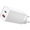 Baseus CCGAN2L-B02 GaN2 Lite Quick Nabíjačka USB + USB-C 65W White