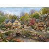 Schmidt - Puzzle Thomas Kinkade: Leto v Cobblestone Village - 2000 dielov