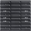 Prosperplast Montážny panel BINEER BOARD 2 ks 38,6x1,8x39 cm čierny