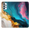 iSaprio Flip puzdro Colourful Marble pre Samsung Galaxy A23 / A23 5G n24cm-FLP2-A23