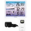 Bezdrôtová biela meteorologická stanica SP107 Barometer Hodiny