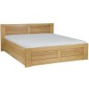 Drewmax Postel LK212 BOX DUB dark 180x200