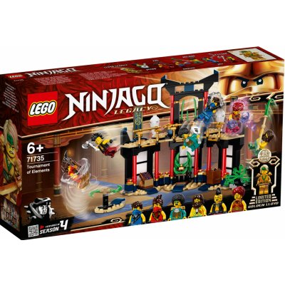 LEGO® NINJAGO® 71735 Turnaj živlov od 49,57 € - Heureka.sk