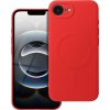 Kryt Silicone Mag Cover Case s MagSafe iPhone 16E Red