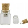 Pendrive INDYGO Fľaša s korkom 8 GB 8 GB USB 2.0 bezfarebná