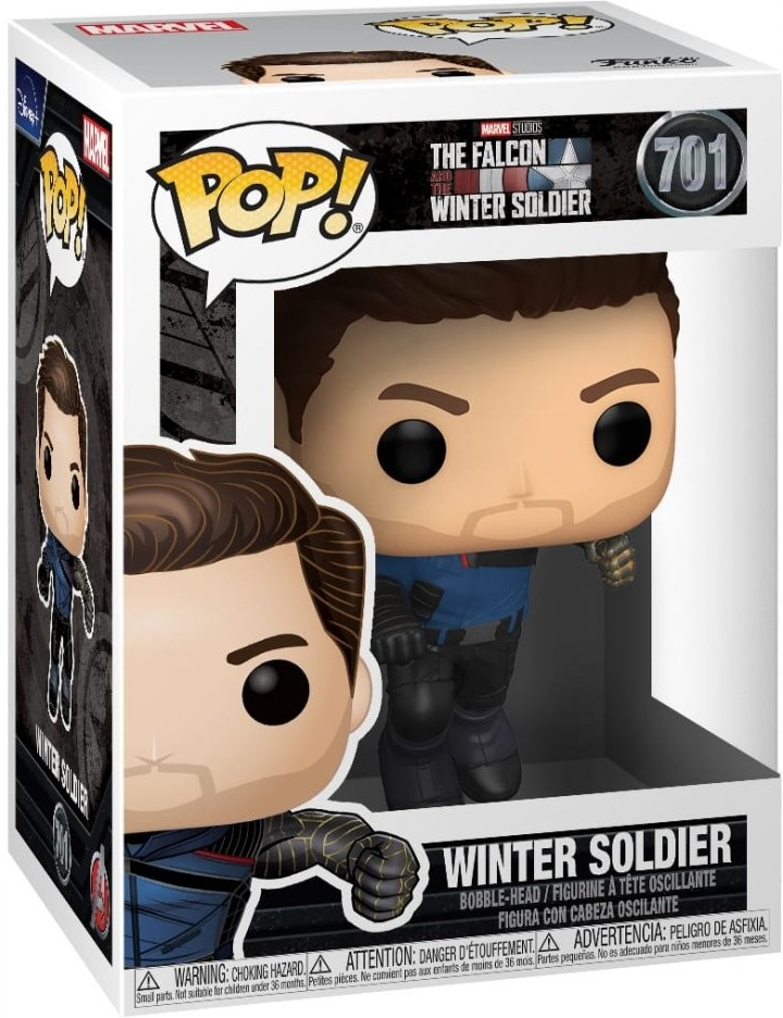 Funko POP! The Falcon and The Winter Soldier Winter Soldier Marvel 701