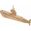 Wooden Toy / WCK 3D drevené puzzle Sova 148 ks