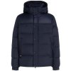 Tommy Hilfiger Bundy MIX DOWN HOODED PUFFER Modrá