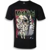 Tričko metal ROCK OFF Misfits Pushead Čierna