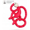 Ortodontálne hryzátko Matchstick Monkey plastové, viacfarebné