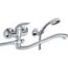 NOVASERVIS - Vaňová paneláková batéria 100 mm Metalia 55 chróm 55033,0