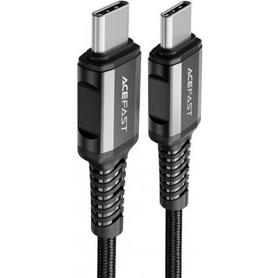 Acefast C1-03 USB-C na USB-C, 1,2m, černý