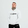 GymBeam Mikina PRO Hoodie White - XL