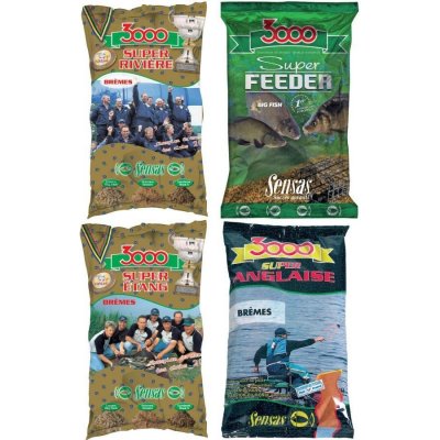 Sensas 3000 Krmivo Super Feeder Lake 1kg