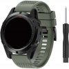 eses Silikónový remienok pre Garmin EasyFit/QuickFit 22 mm Farba: khaki - zelená army