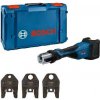 BOSCH GPT 18V-32 + čeľuste M - Akumulátorové lisovacie kliešte bez akumulátora a nabíjačky - 06019M2101