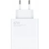 Xiaomi MDY-14-EW USB-A 67W Cestovní Nabíječka White (Bulk)
