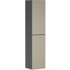 Hansgrohe Xevolos E Vysoká skrinka 40x176x36 cm, 2 dvierka, pánty vľavo, matná sivá/bronz 54220390-HG