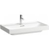 LAUFEN Meda závesné umývadlo s otvorom, s prepadom, 800 x 460 mm, matná biela, H8101177571041
