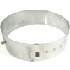 Nastaviteľná forma kruhová 22 – 26 cm (výška 8 cm) - DR ranty