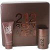 Carolina Herrera 212 Sexy SET: Toaletná voda 50ml + Sprchový gél 100ml pre mužov
