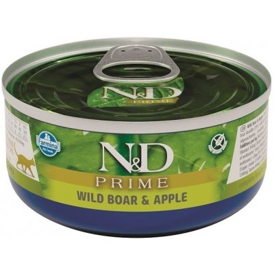 N&D CAT PRIME Adult Boar & Apple 70 g