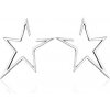 For Silver NÁUŠNICE STAR - STRIEBRO 925