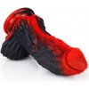Dildo Dragon Yong 15 x 5,5 cm Black-Red - gb39897