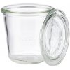 APS Sklenená nádoba s vekom 0,29 l, 90x90 mm, 6 ks | APS, Weck