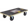 Prepravný plošinový vozík DEMA s fenolovou živicou 575 x 290 mm do 400 kg