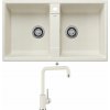 Blanco ZIA 9 biela soft 527210 + Blanco MILI biela soft 527461