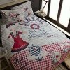 Issimo Home Obliečky Navy girl 1x70x90/1x140x200cm
