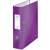 Leitz WOW 180° pákový zakladač A4 8 cm fialový