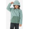 QUECHUA Detská mikina NH500 fleecová 2 - 6 rokov zelená 89-95 cm